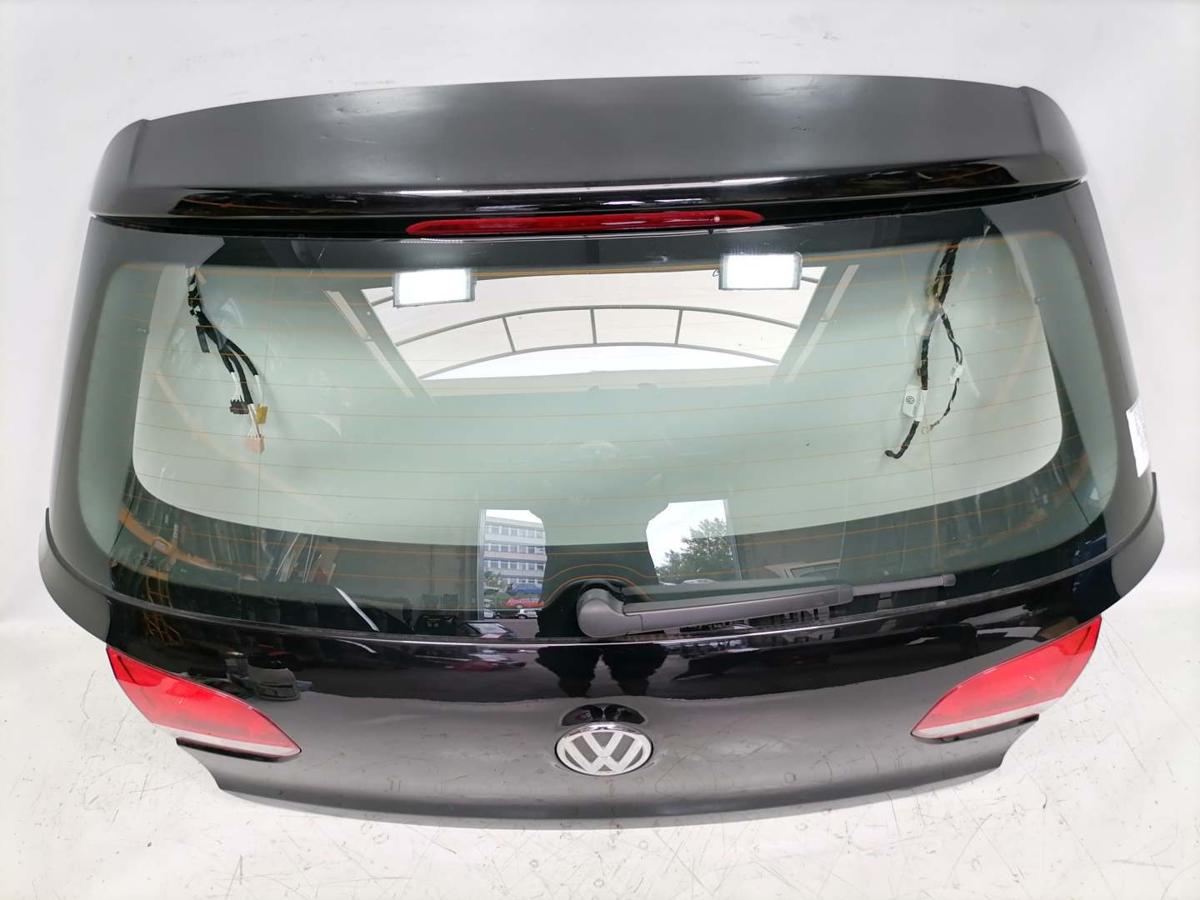 VW Golf 6 original Heckklappe mit Heckscheibe L041 Brillantschwarz Fließheck beschädigt Bj.2009